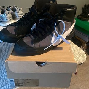 Off white Nike blazer